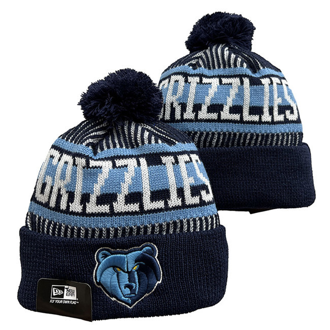 Memphis Grizzlies Knit Hats 020